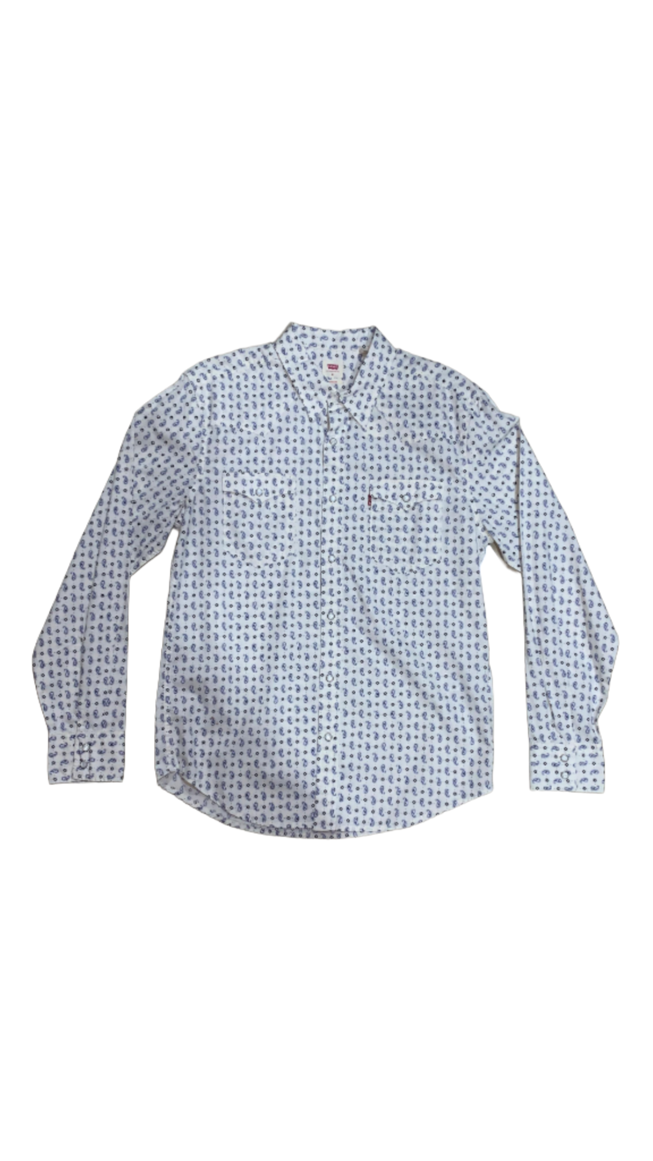 Levis Blanco Manga Larga